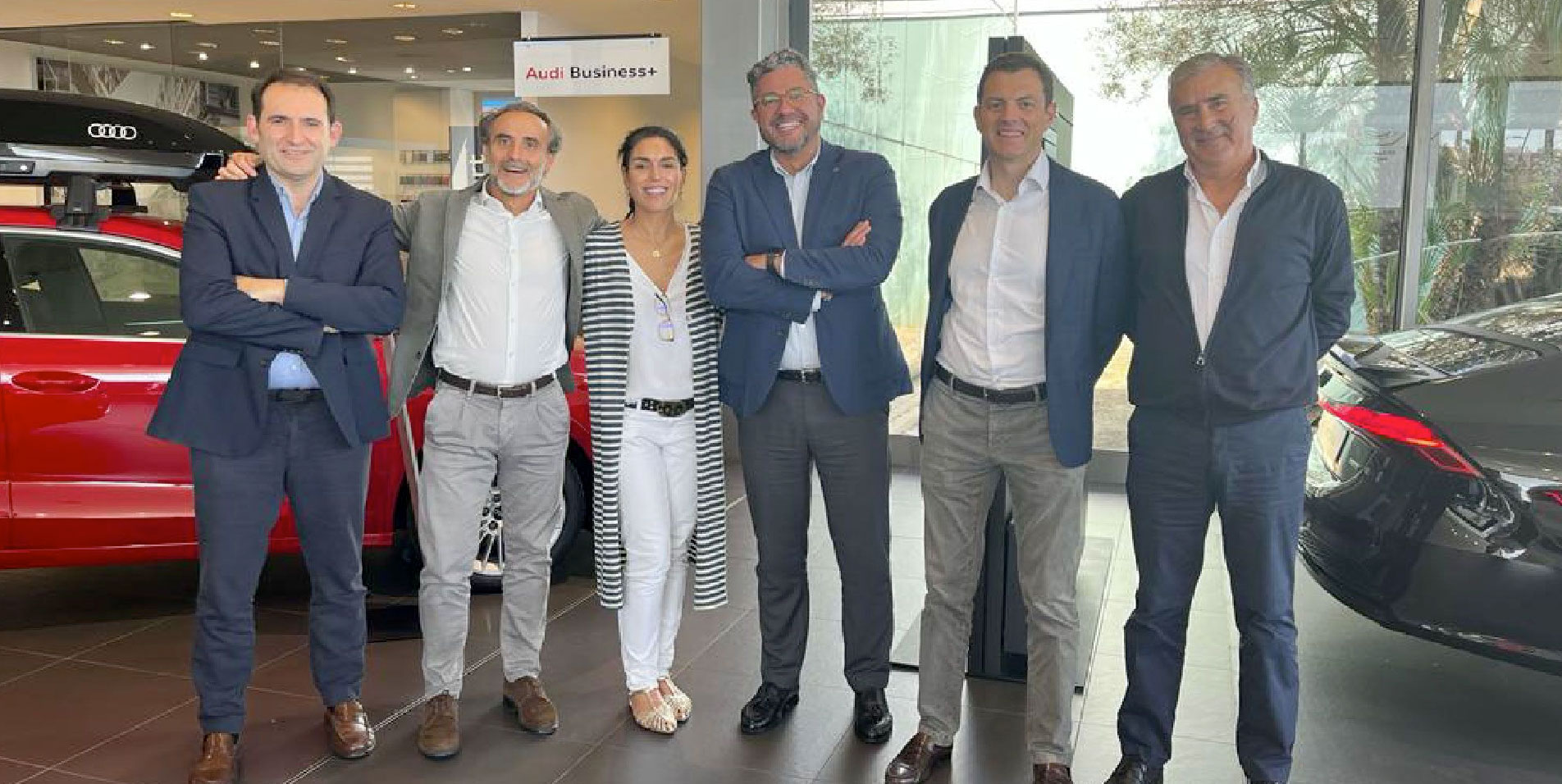 Paolo Prinari, Director de Ventas de Audi, visita Atalaya Motor