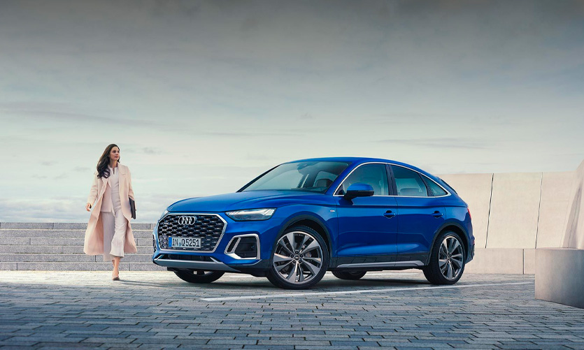 Audi Q5 Sportback S line con mantenimiento