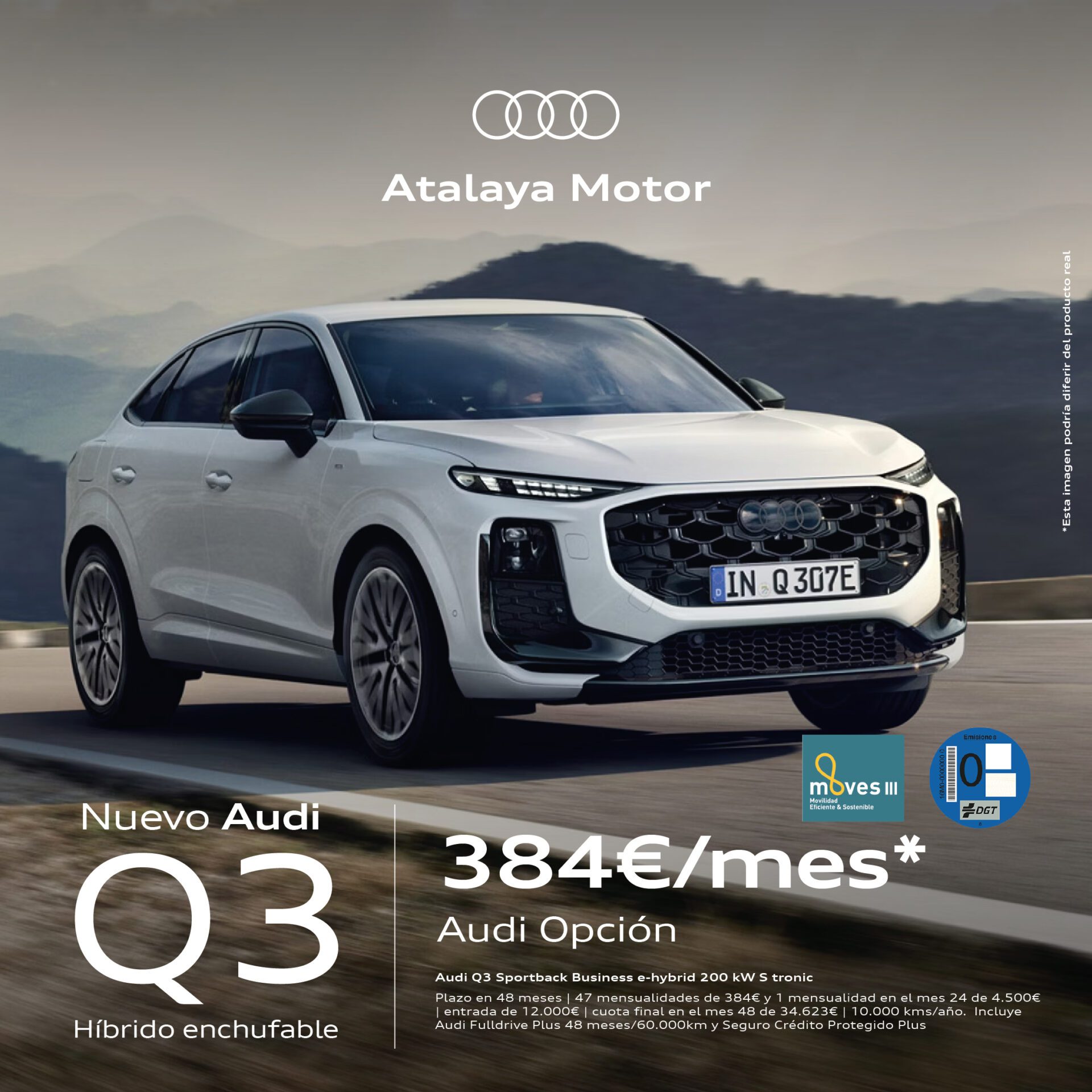 Q3 HIBRIDO ENCHUFABLE ATALAYA MOTOR CADIZ