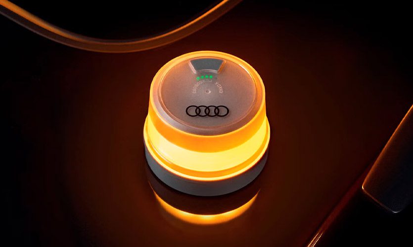 Luz de emergencia Audi
