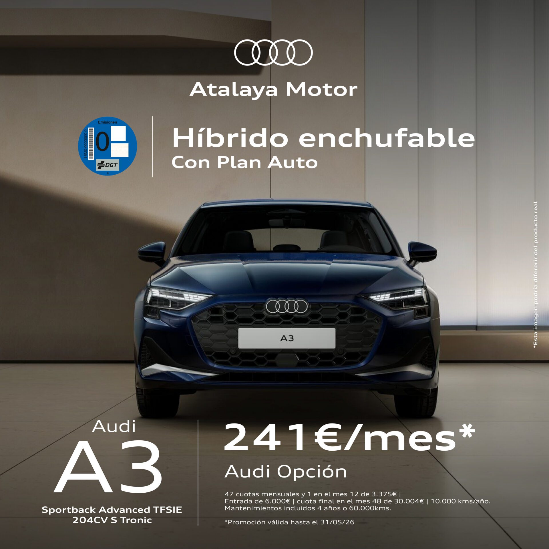 Audi A3 TFSIe Atalaya Motor